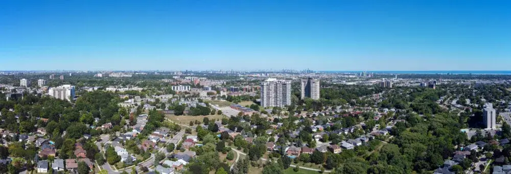 Aerial view of Applewood Mississauga 2022 Aerial view of Applewood Mississauga 2022