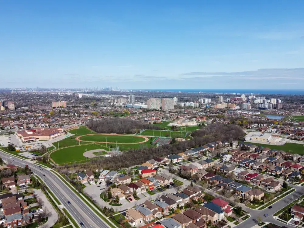 Aerial view of Cooksville 2022 Aerial view of Cooksville 2022