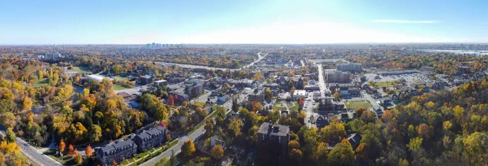 Streetsville aerial view 2022 Streetsville aerial view 2022