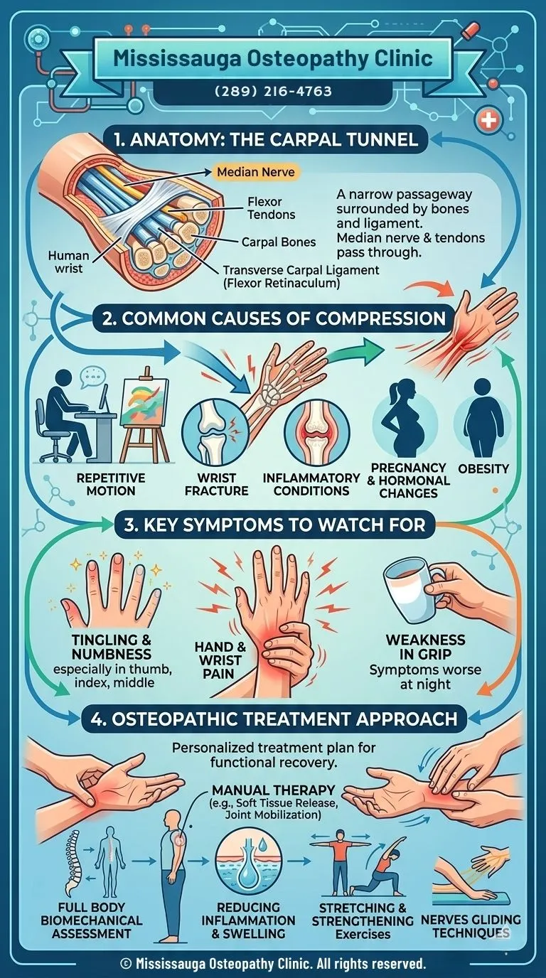 Carpal Tunnel Syndrome Mississauga Osteopathy Clinic