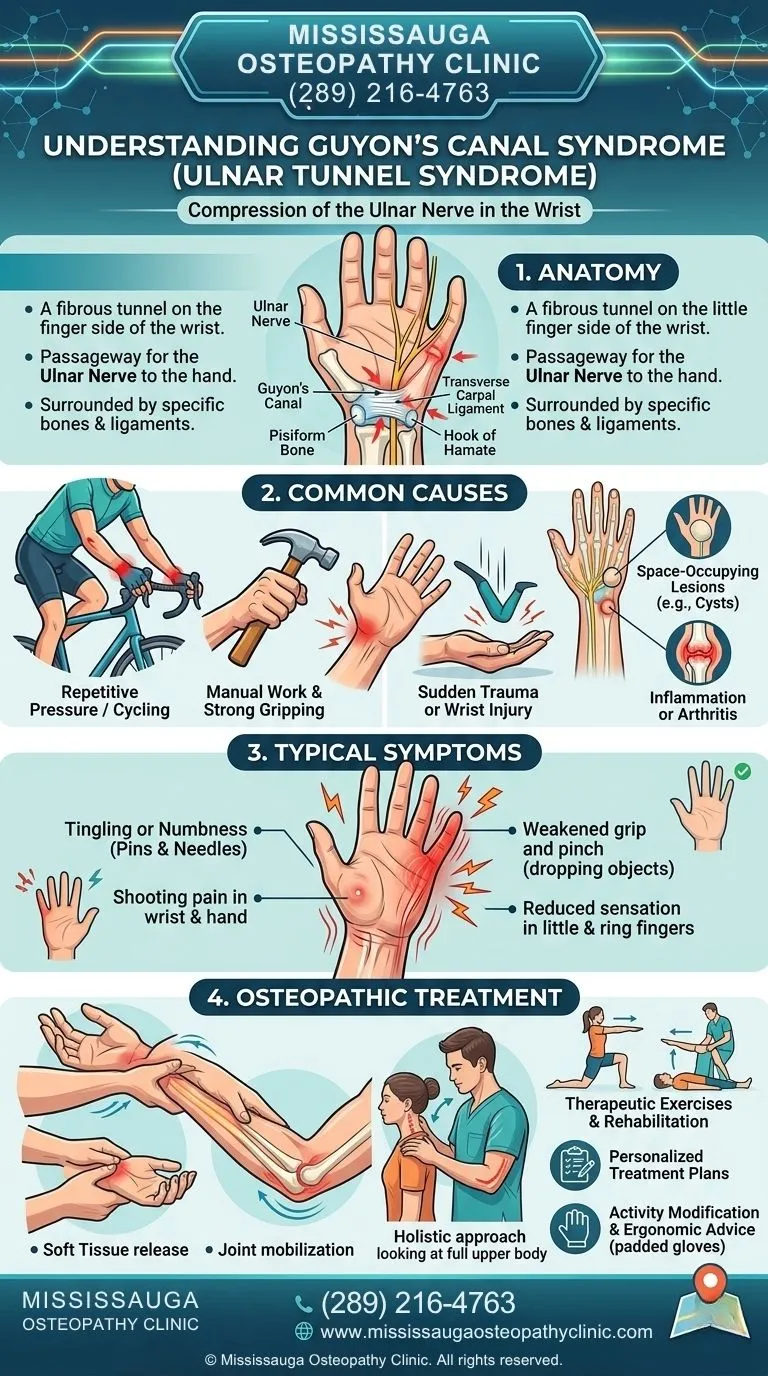 Guyon’s Canal Syndrome, - Mississauga Osteopathy Clinic