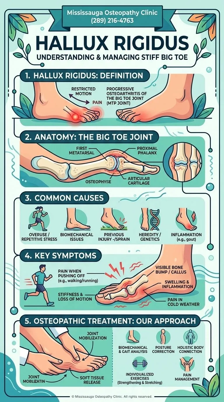 Hallux Rigidus Mississauga Osteopathy Clinic