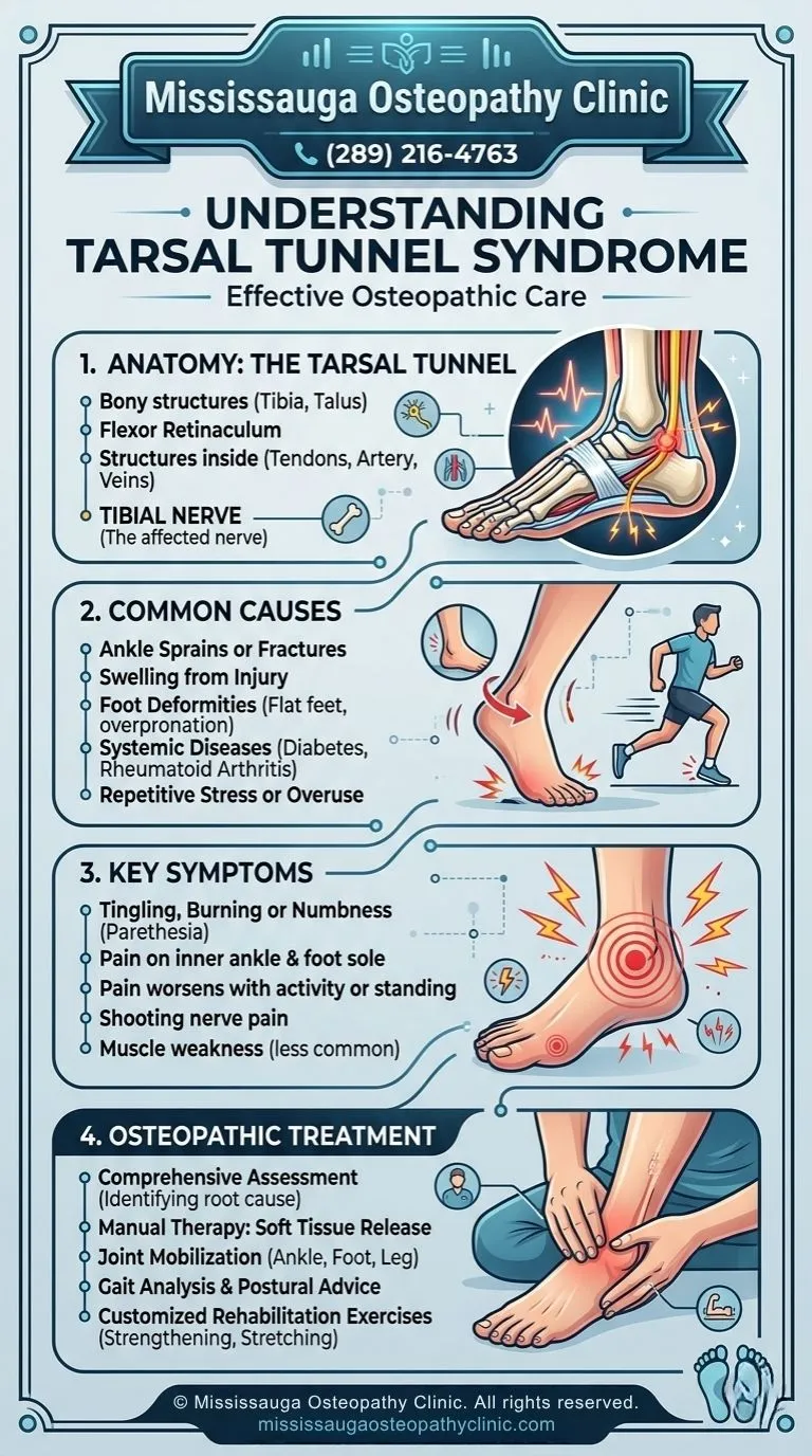 Tarsal Tunnel Syndrome Mississauga Osteopathy Clinic