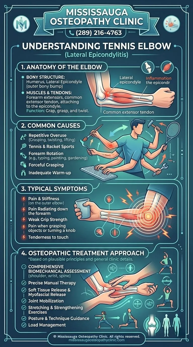 Tennis Elbow Mississauga Osteopathy Clinic
