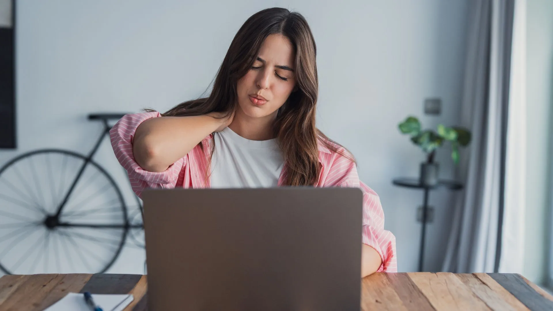 Neck Pain and Tension from Desk Work