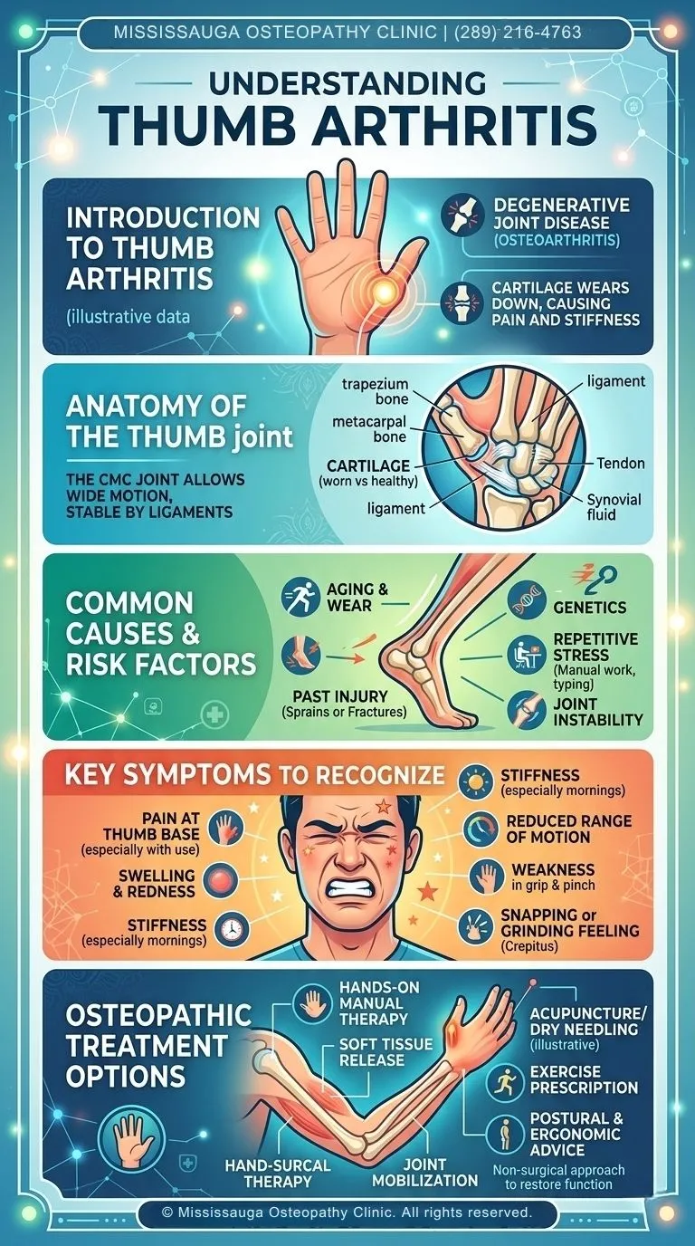Thumb Arthritis Mississauga Osteopathy Clinic