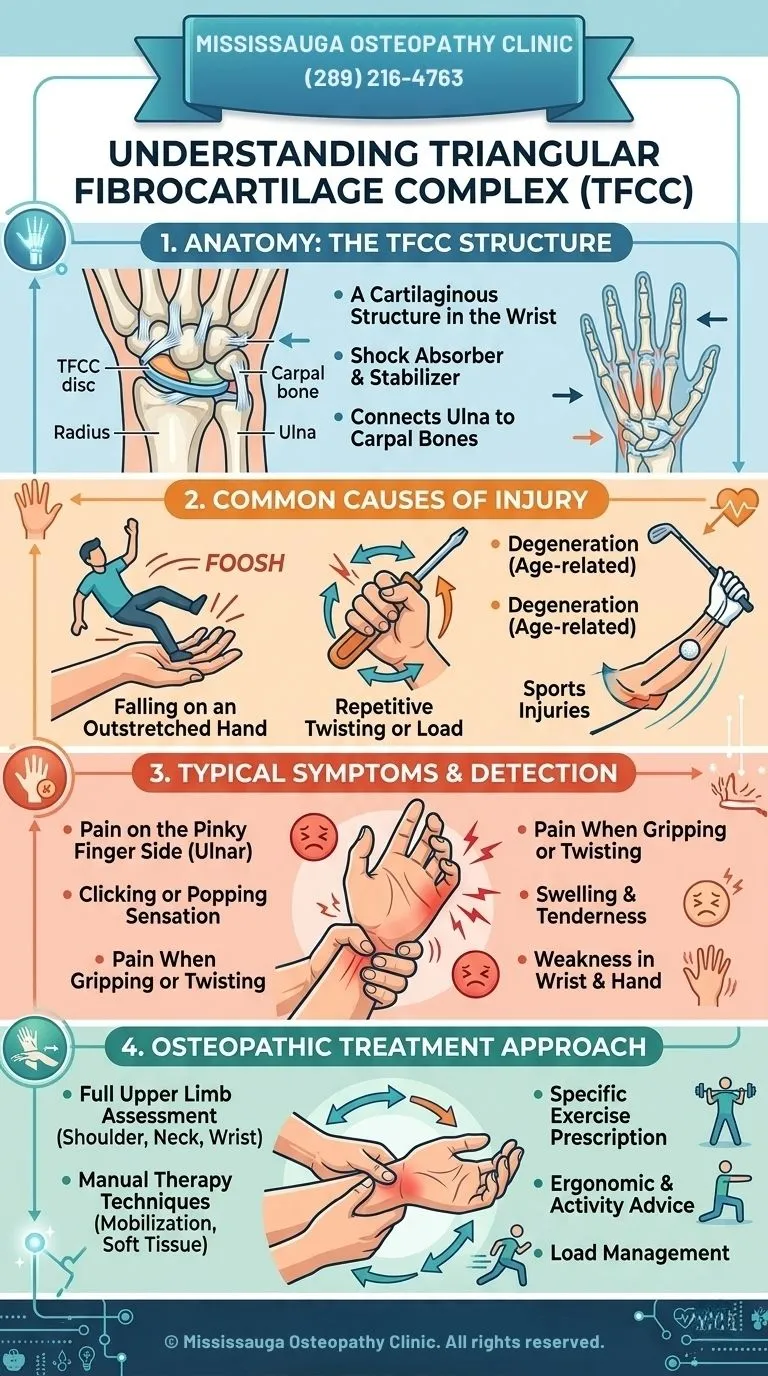 Triangular Fibrocartilage Complex Mississauga Osteopathy Clinic